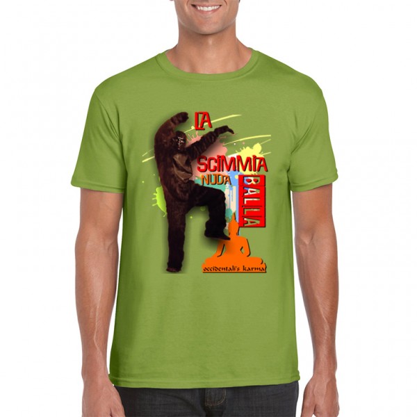 T-Shirt Scimmia nuda