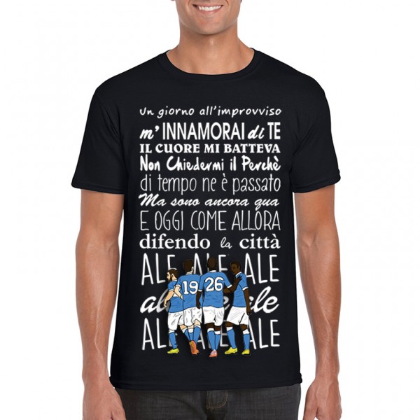 T-shirt Napoli un giorno all'improvviso