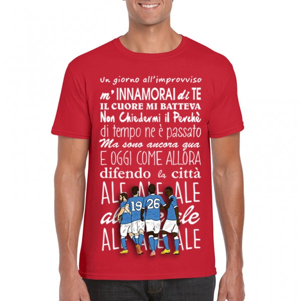 T-shirt Napoli un giorno all'improvviso