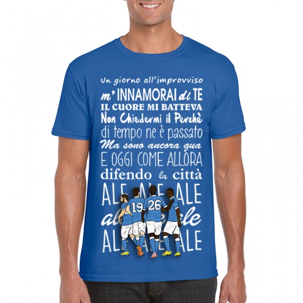 T-shirt Napoli un giorno all'improvviso