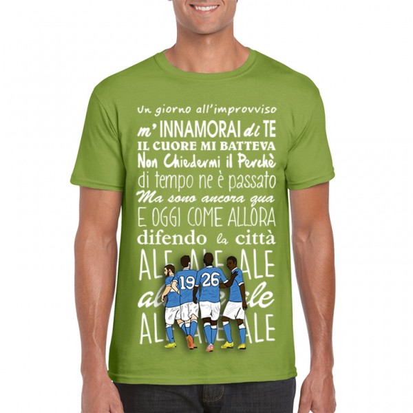 T-shirt Napoli un giorno all'improvviso