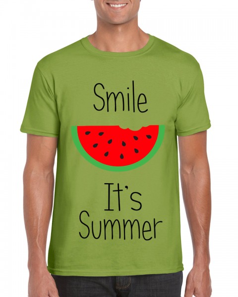 T-shirt Smile,it's summer