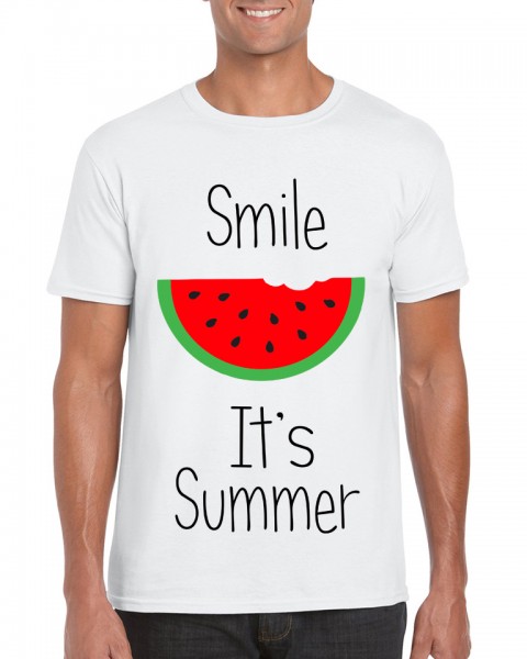 T-shirt Smile,it's summer